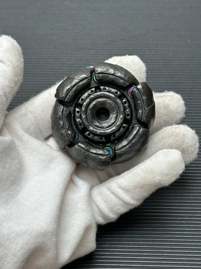 Pillbug Shell Opening Zirconium Stone Textured