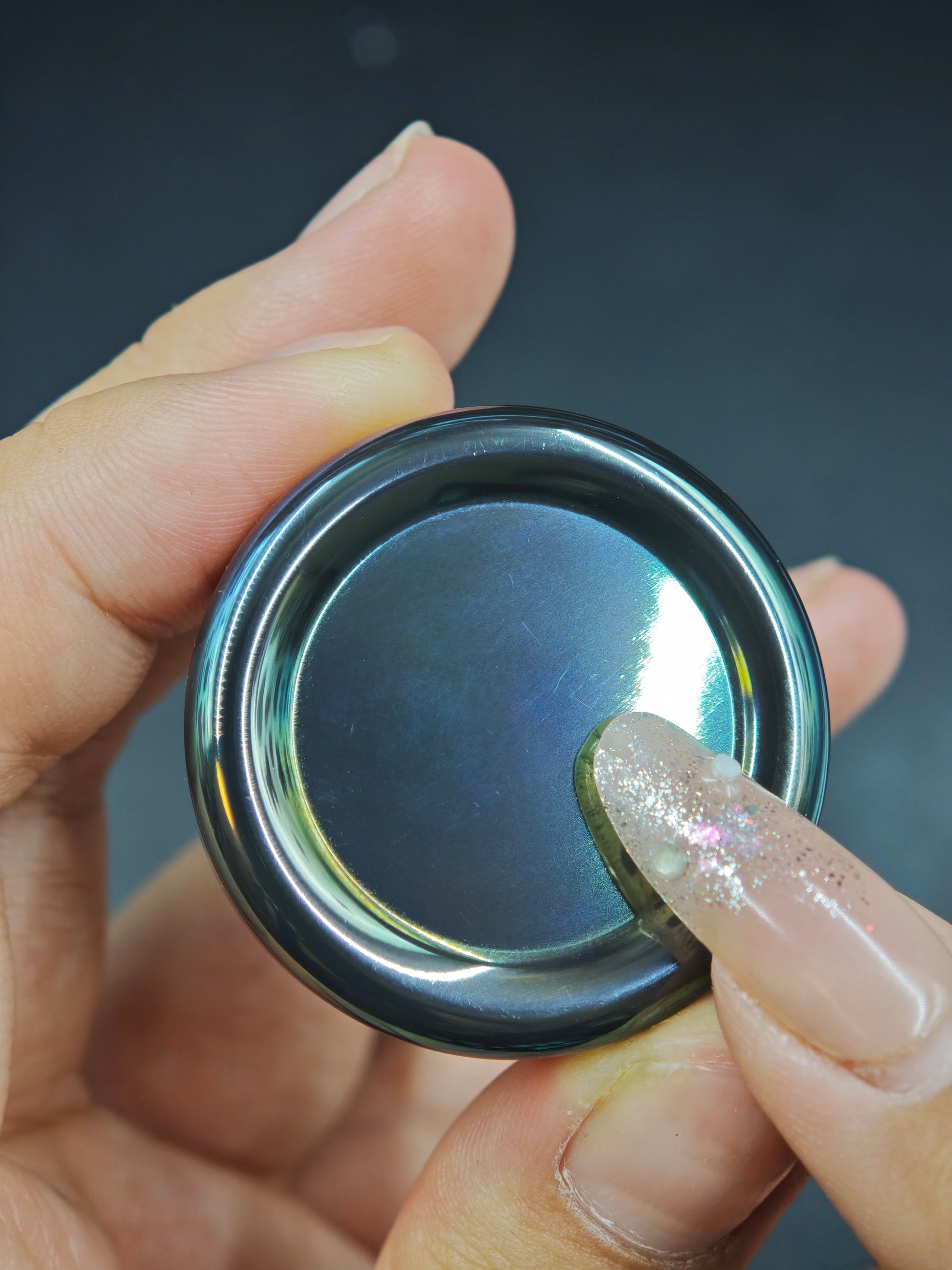 Milk Cap Mini Precision Machined Magnetic Metal Zirconium
