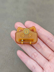 Demon Ji Emoji Pendant PEI Brushed