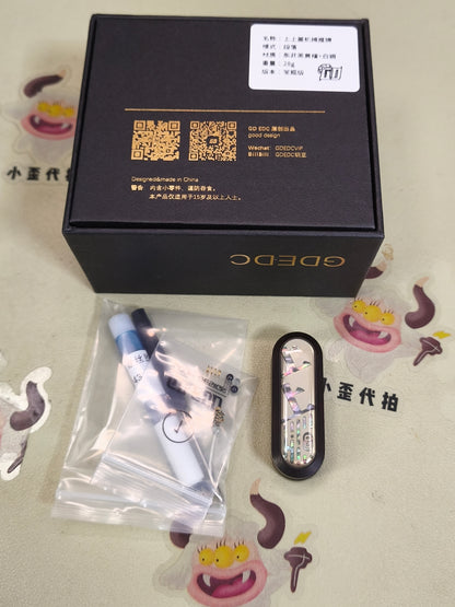 Lucky Draw African Blackwood Resin-Sealed