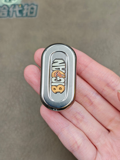 Burn Titanium Engraved