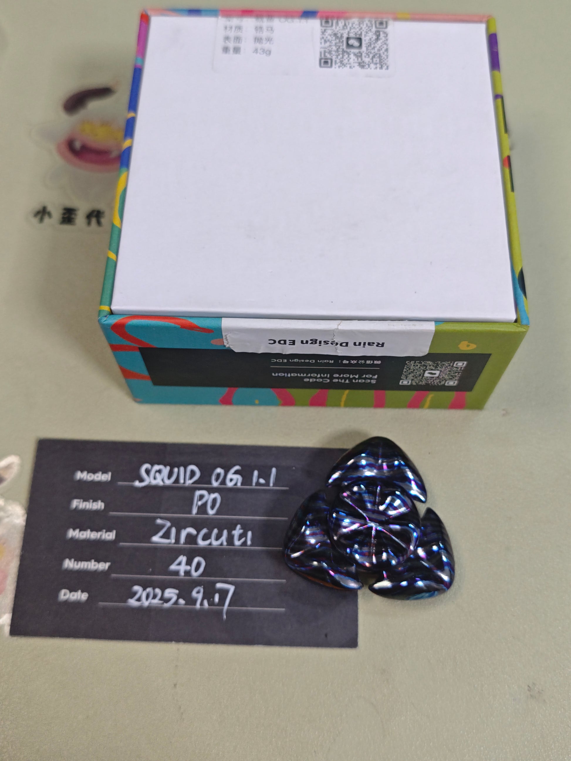 Fat Squid OG1.1 Zircuti Zirconium