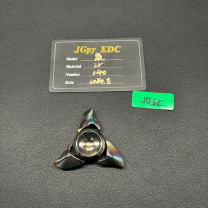 Owl Zirconium Polished Oil Slick