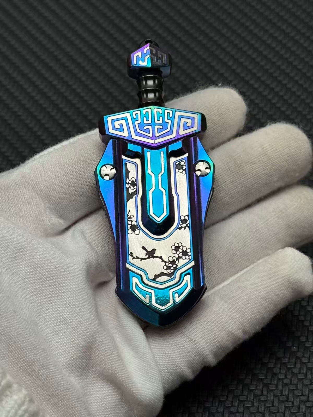 Taia Sword Zirconium Oil Slick