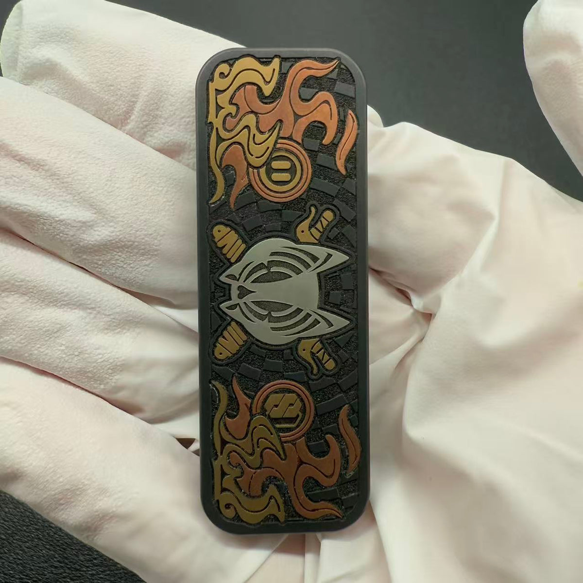 Ghost Rider Zirconium Engraved