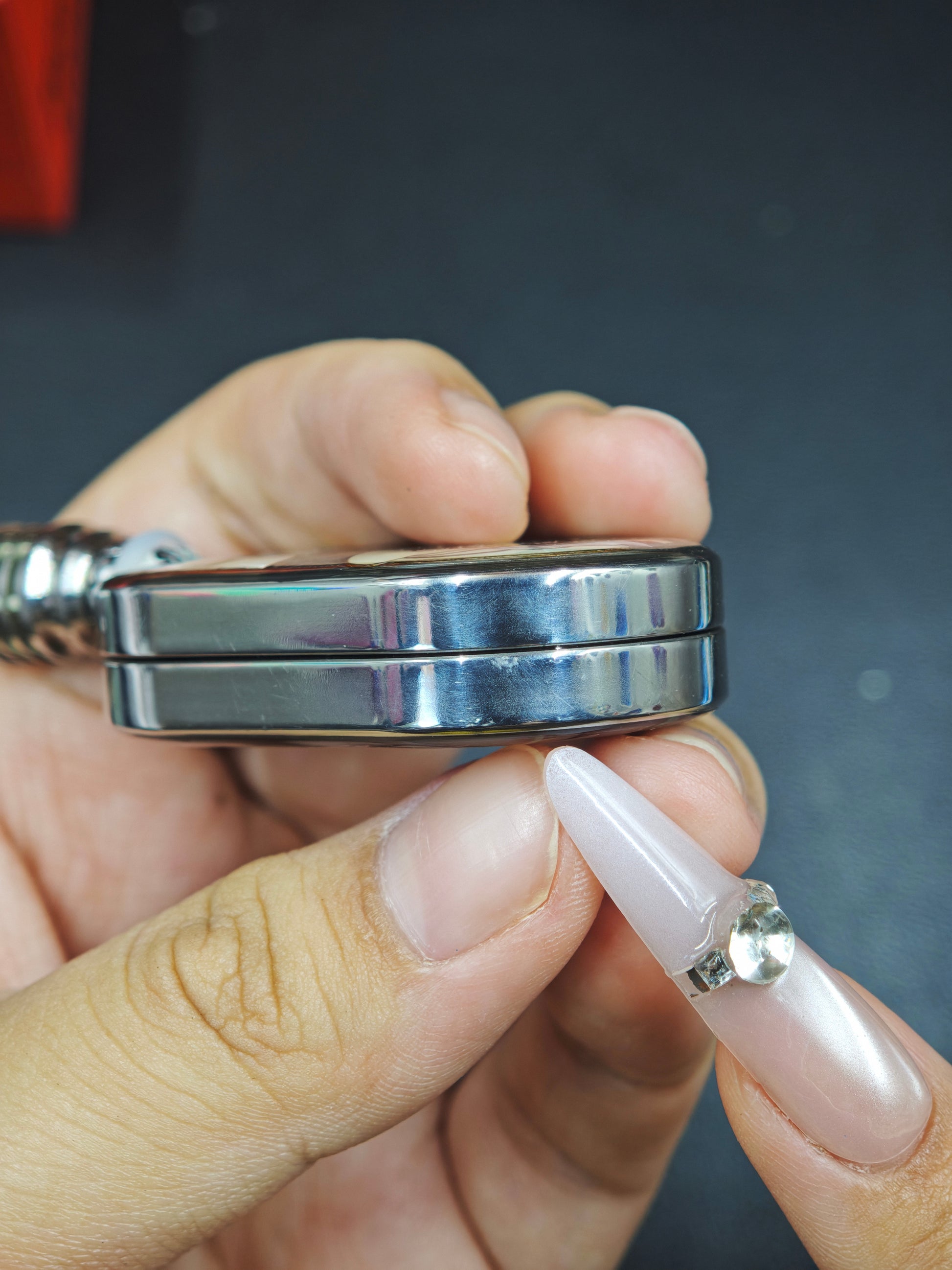 Couture Dragon Rhythm Titanium Resin-Sealed Polished