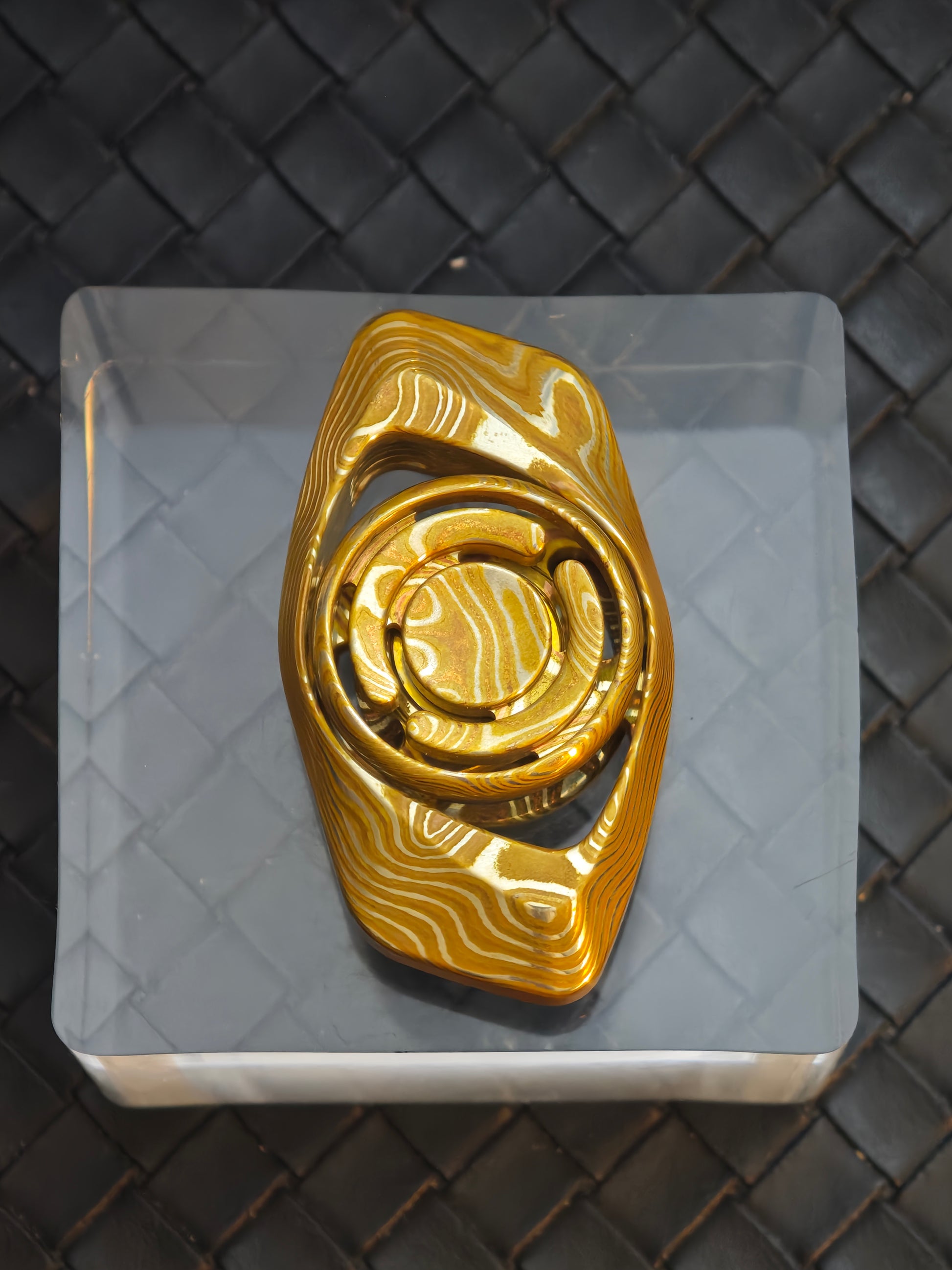 Phantom Dual Leaf Mokume