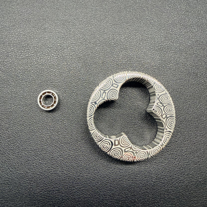 Cell Mini Damasteel Etched