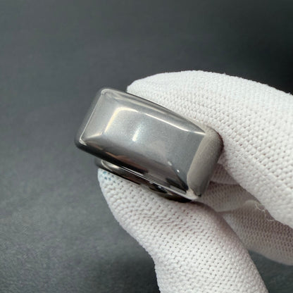 Two-Leaf Horizon Stainless Steel Stonewashed