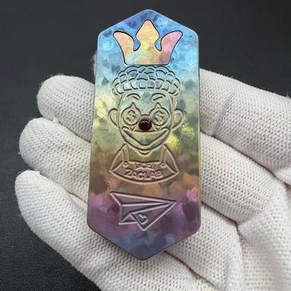 Plane Titanium Color-Anodized