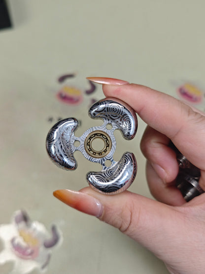 sandan Damasteel Etched Polished