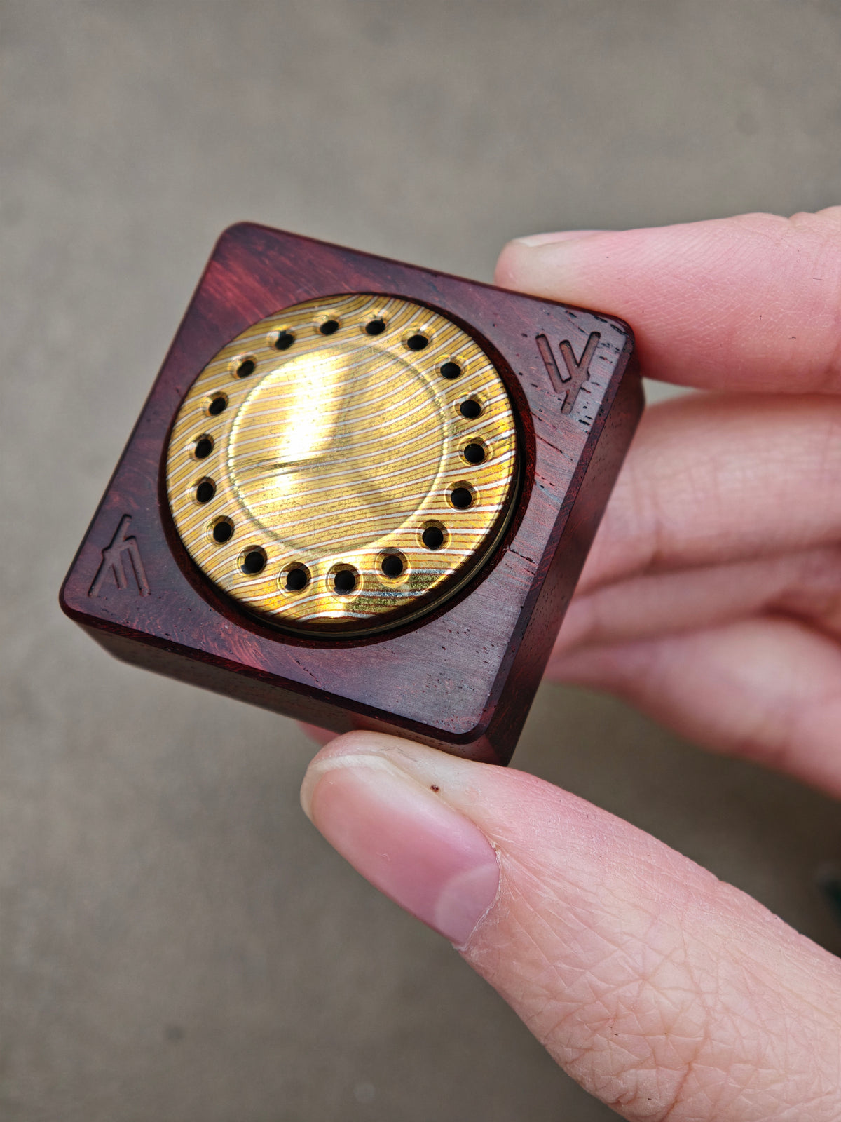 Fang Wu Mokume Polished