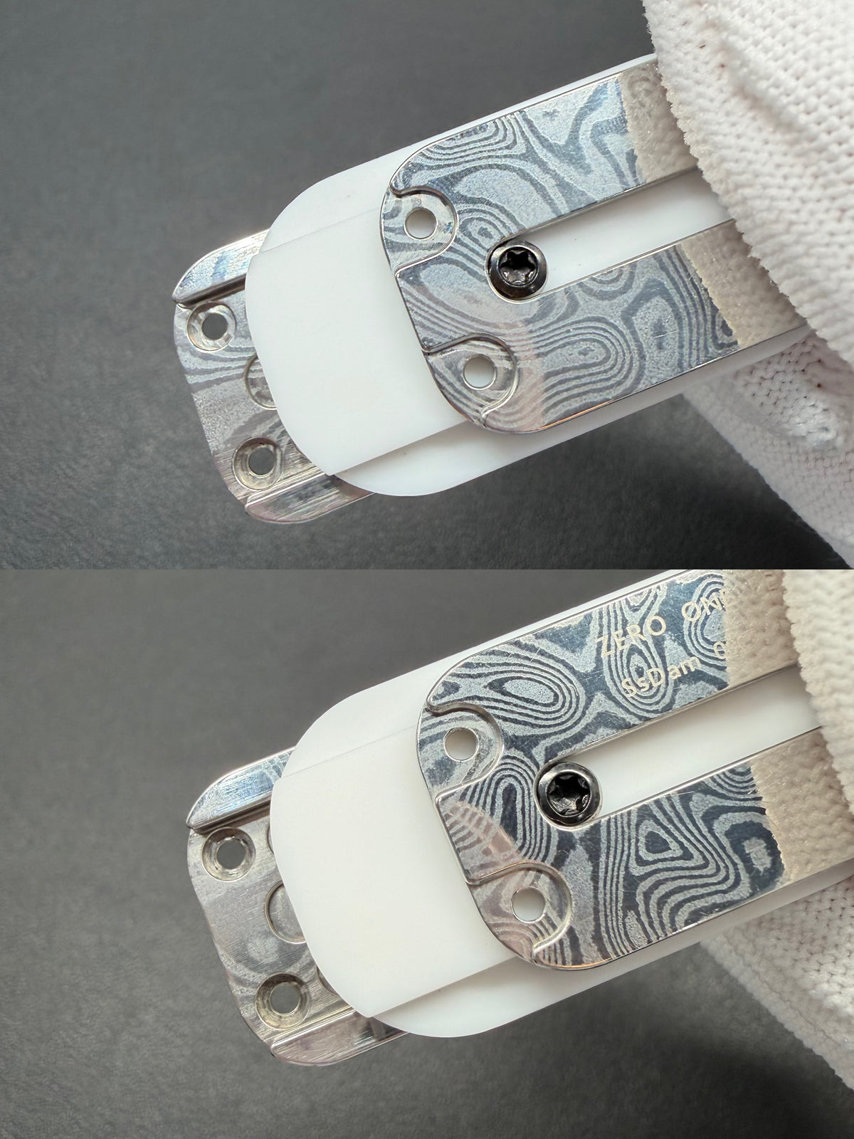 3 Layer Dense Core Damasteel
