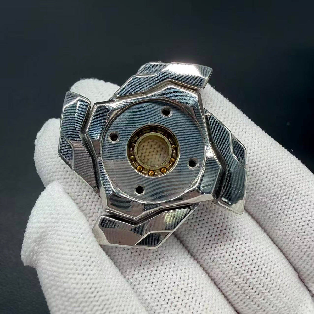 Haze Shell Opening Damasteel