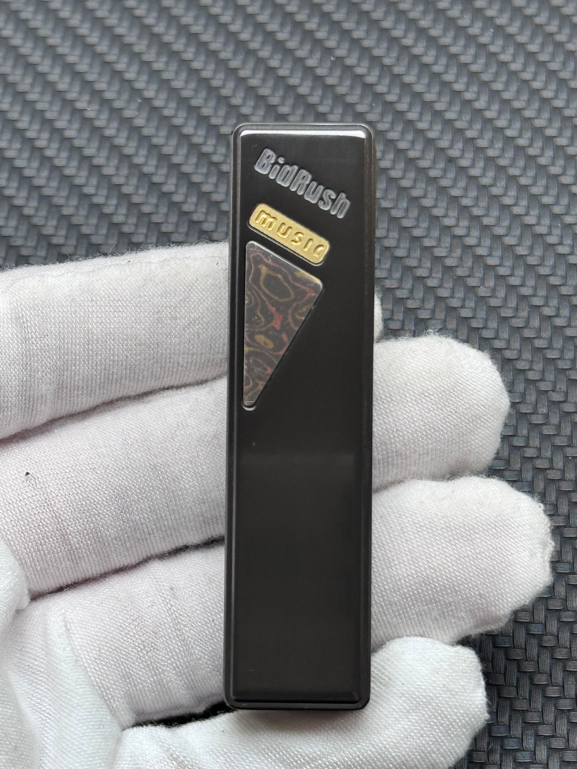 BidRush EDC MINI BOX Mokume Polished