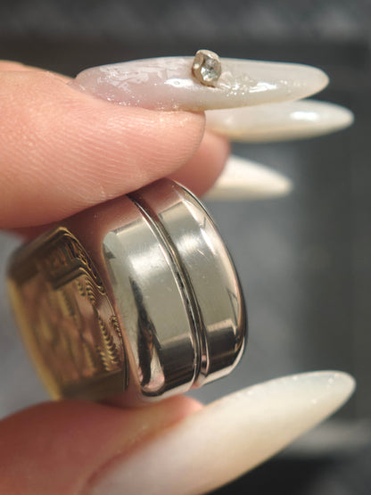 Top B Titanium Polished