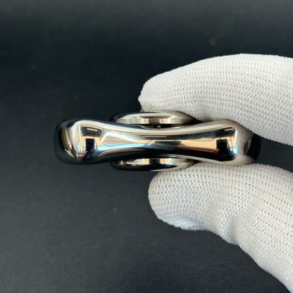 Folding Leaf Mini Titanium Polished
