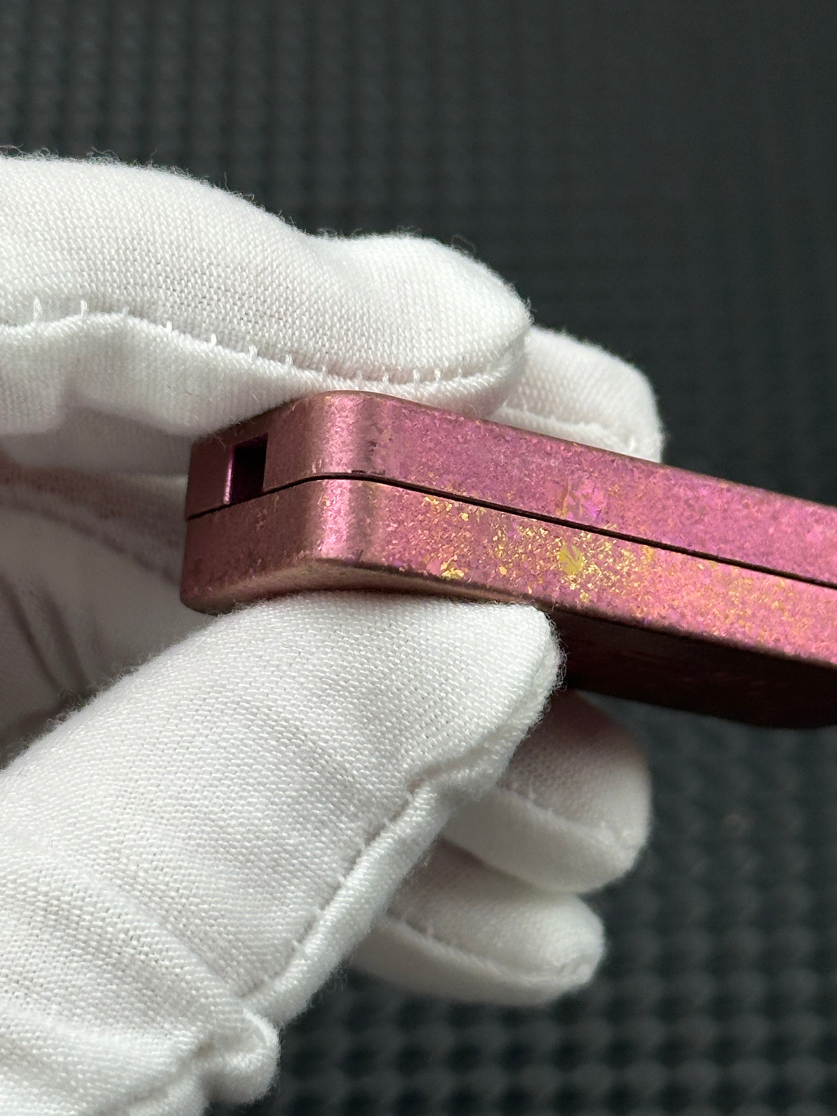 Mini Brick Crystallized Titanium