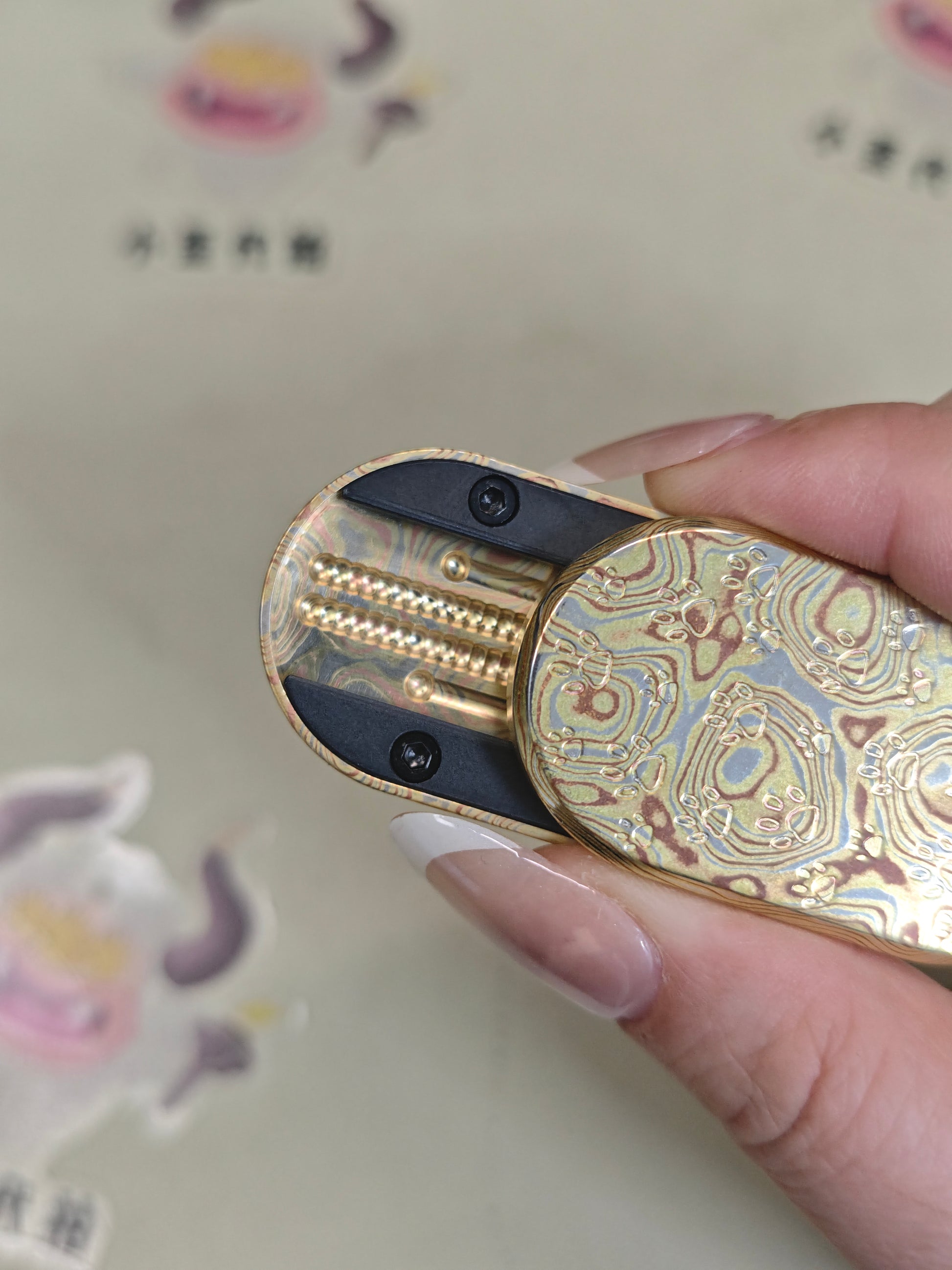 F2 Copper Mokume