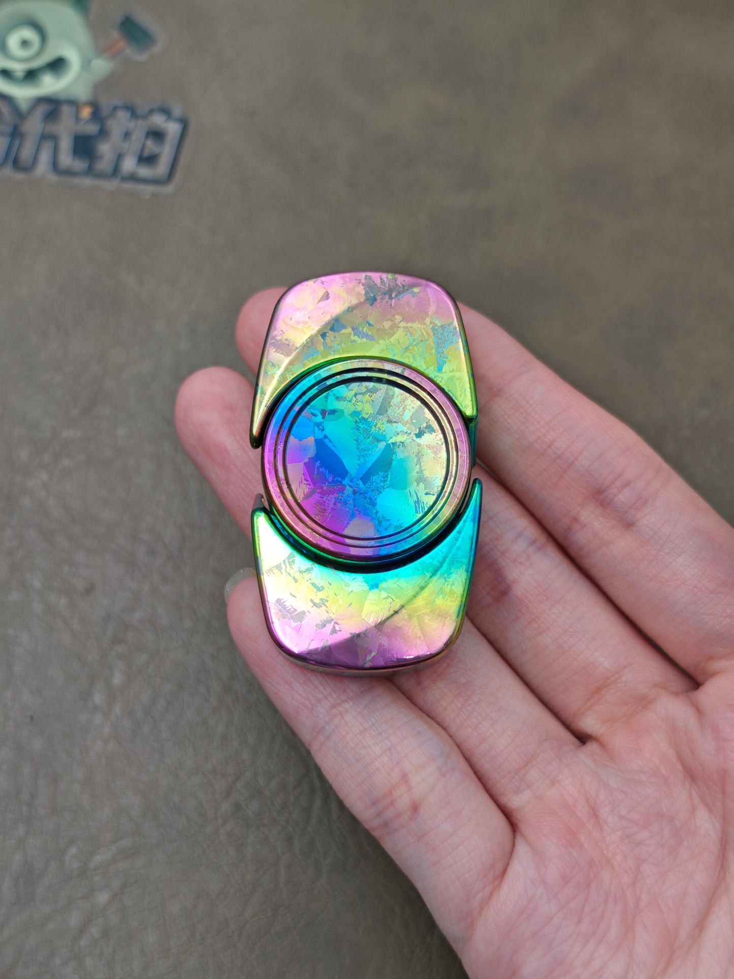 Premium Exquisite Cloud Crystallized Titanium