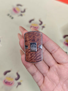 Root Three Redwood Engraved