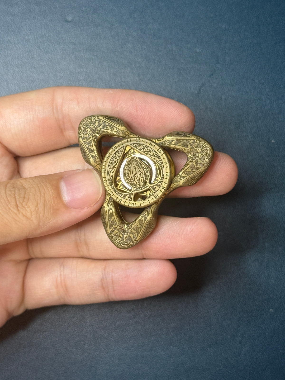 Apophis Brass Engraved