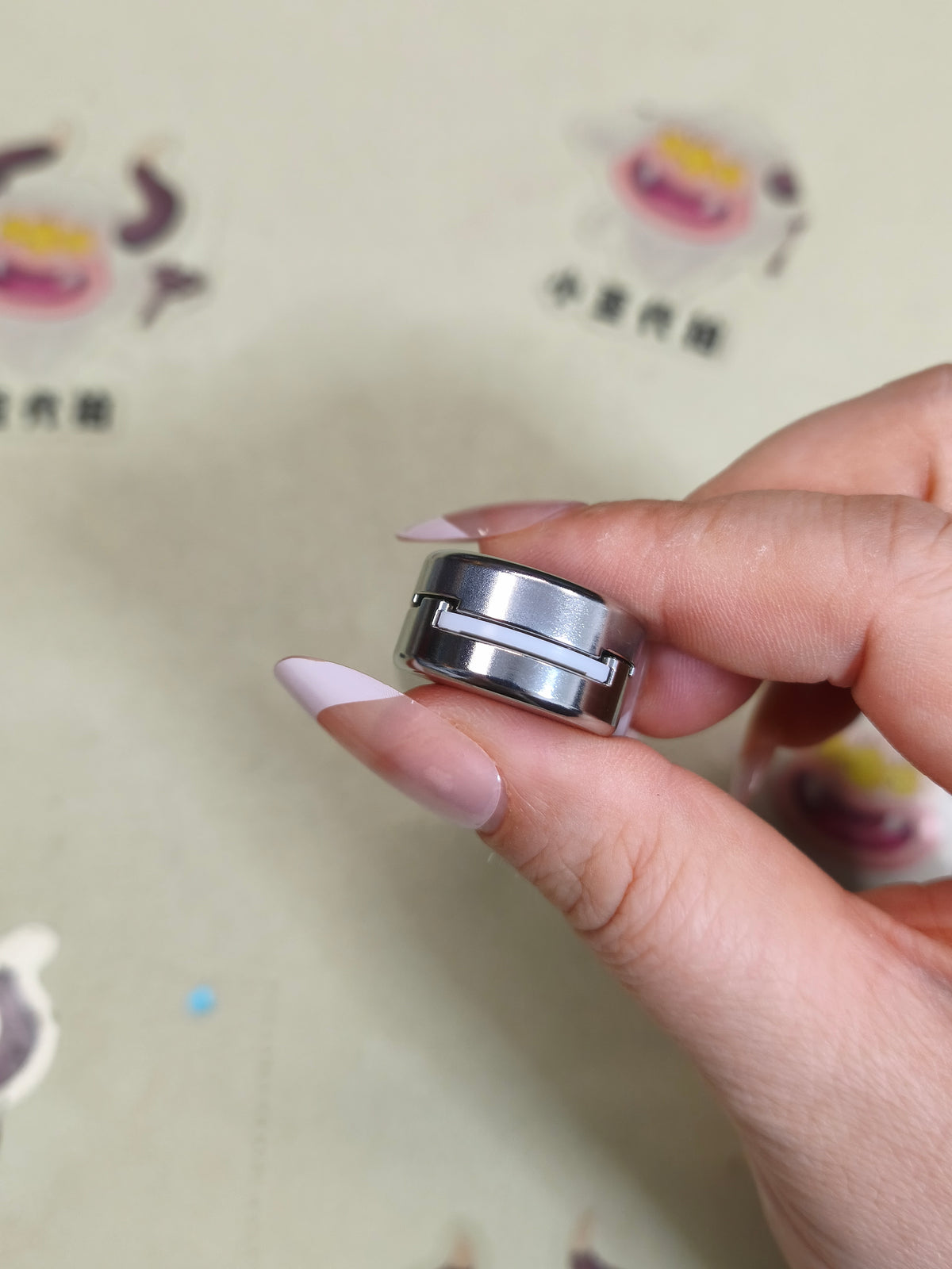 Ming Yin Titanium Engraved