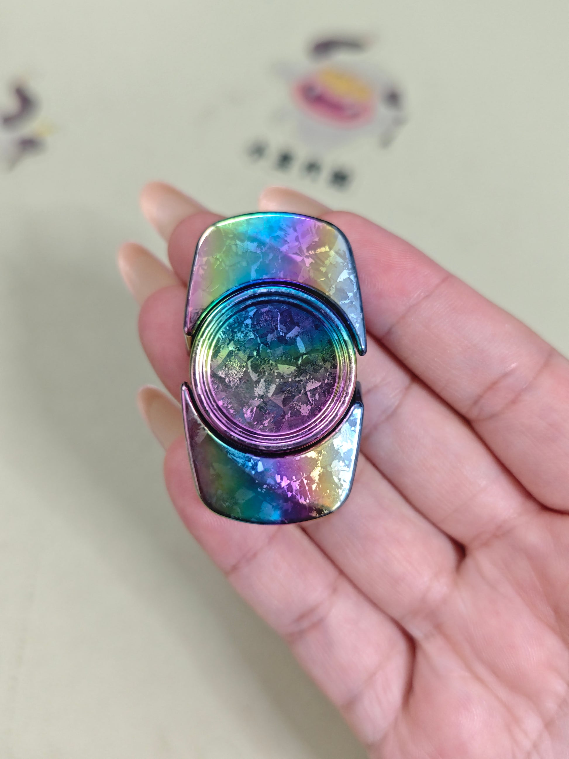 Premium Exquisite Cloud Crystallized Titanium