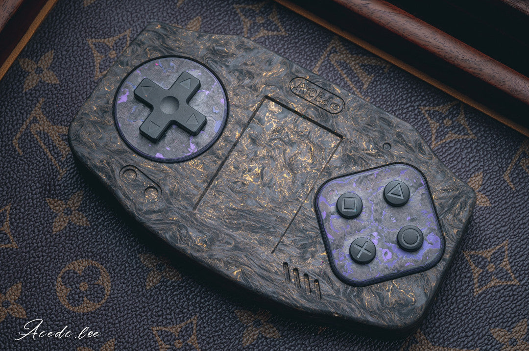 Gamer Carbon Damascus