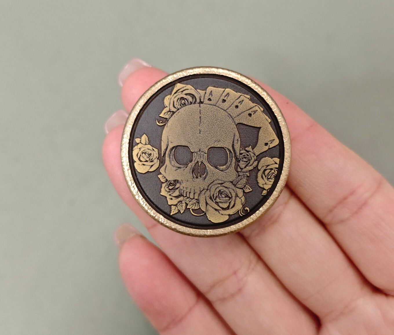 One Piece Theme Haptic Coin Brass