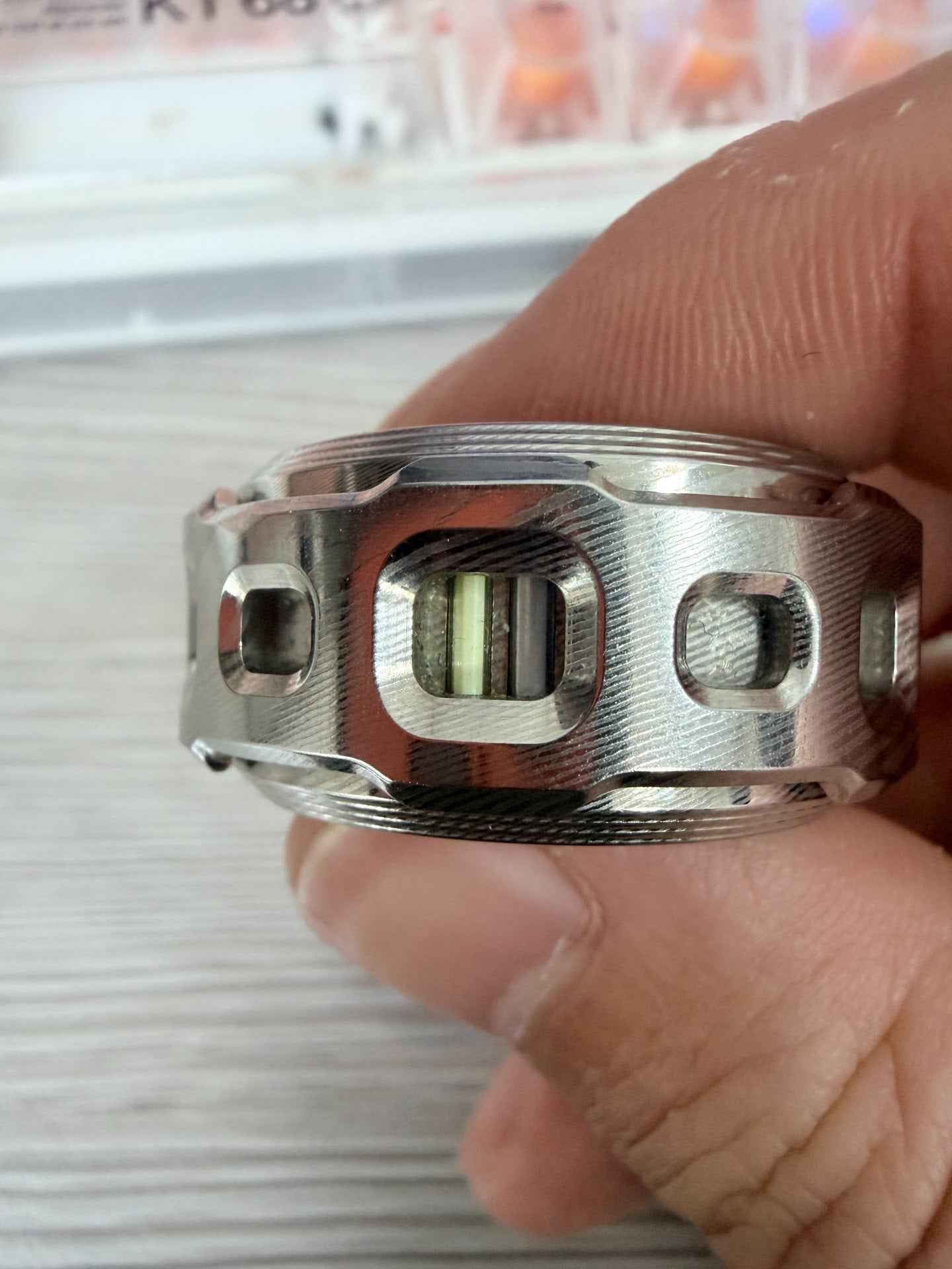 Mechanical Ring Damasteel