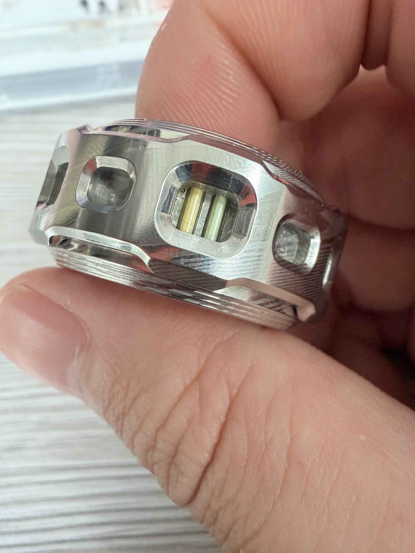 Mechanical Ring Damasteel