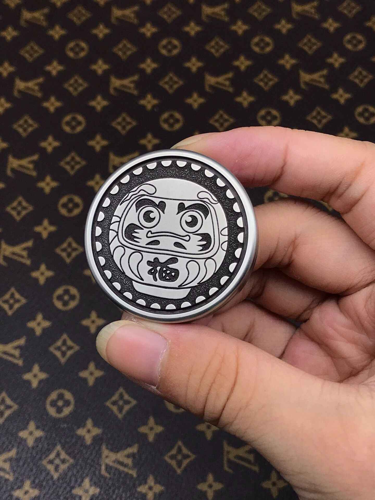 Fortune Cat Theme Haptic Coin Stainless Steel