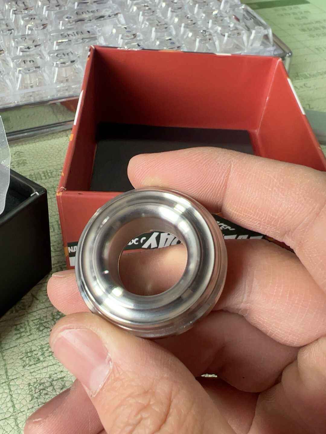 Mechanical Ring, Stainless Steel