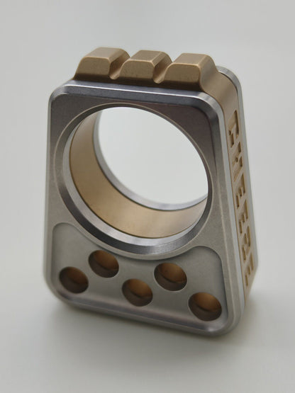 CHEESE Knuckle Duster Stainless Steel Brass