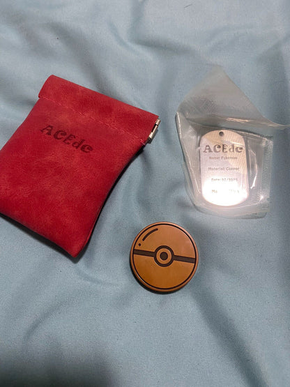 Pokemon Theme Haptic Coin Stainless Steel Copper