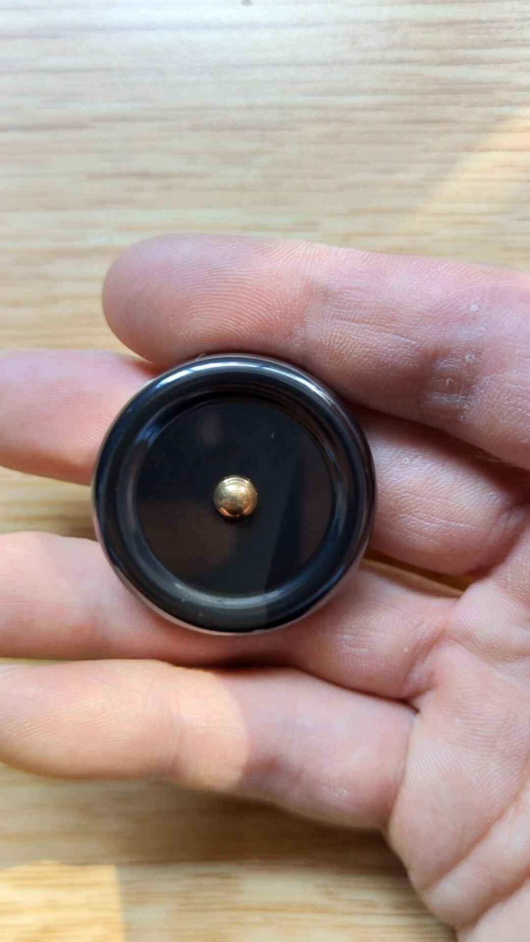 Milk Cap, Zirconium, Brass
