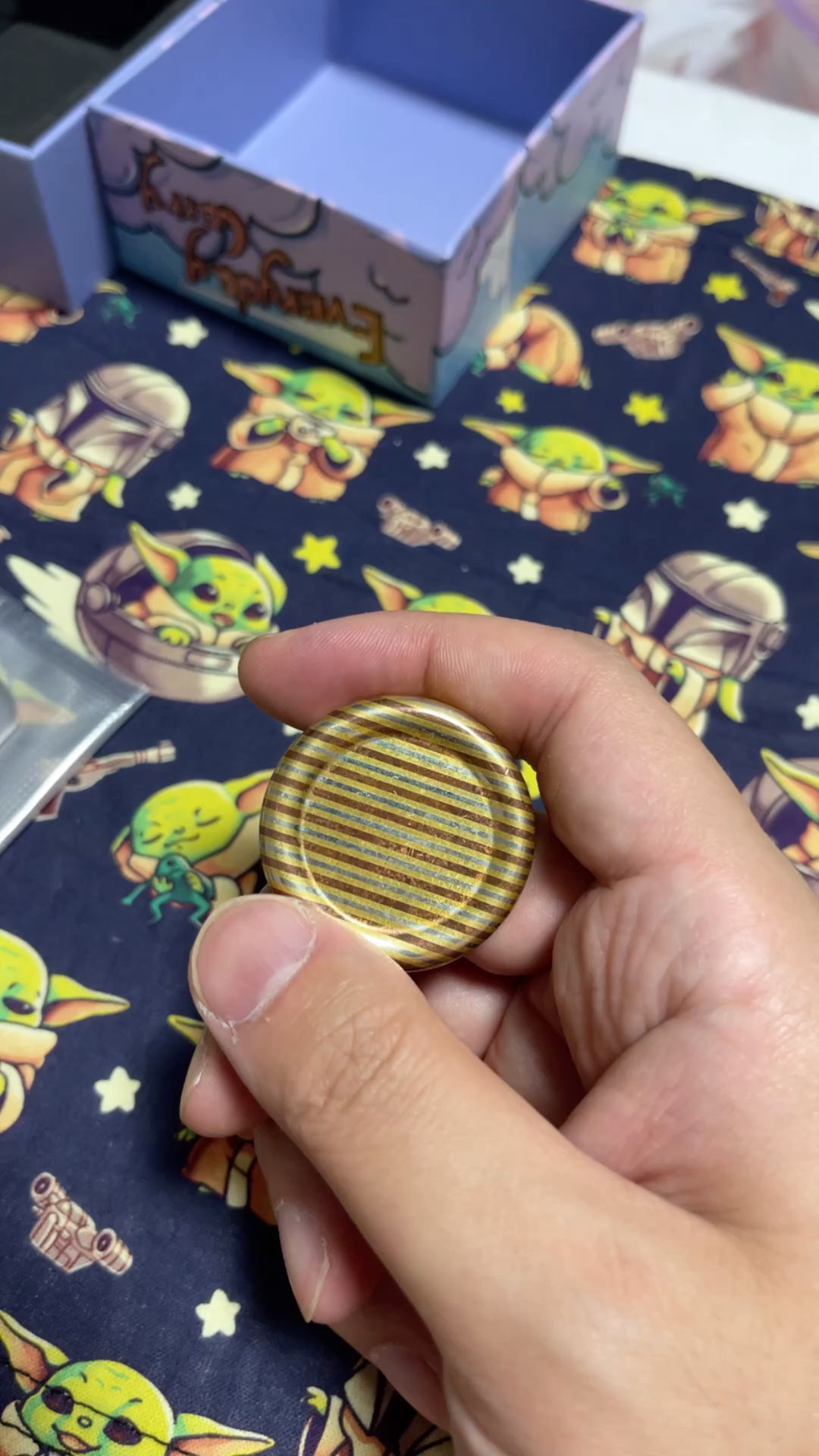 Milk Cap Mini Mokume