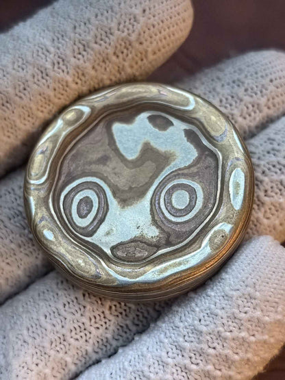 Milk Cap Mini Mokume