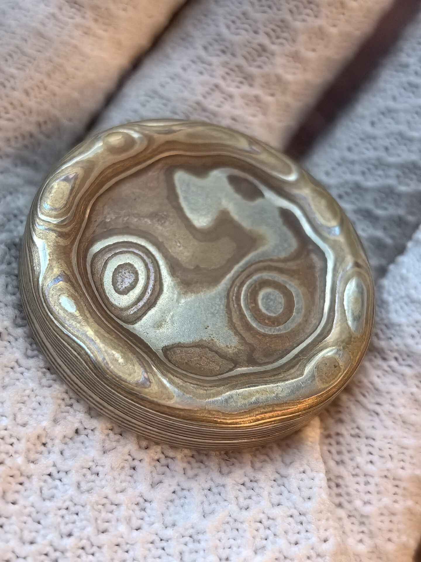 Milk Cap Mini Mokume