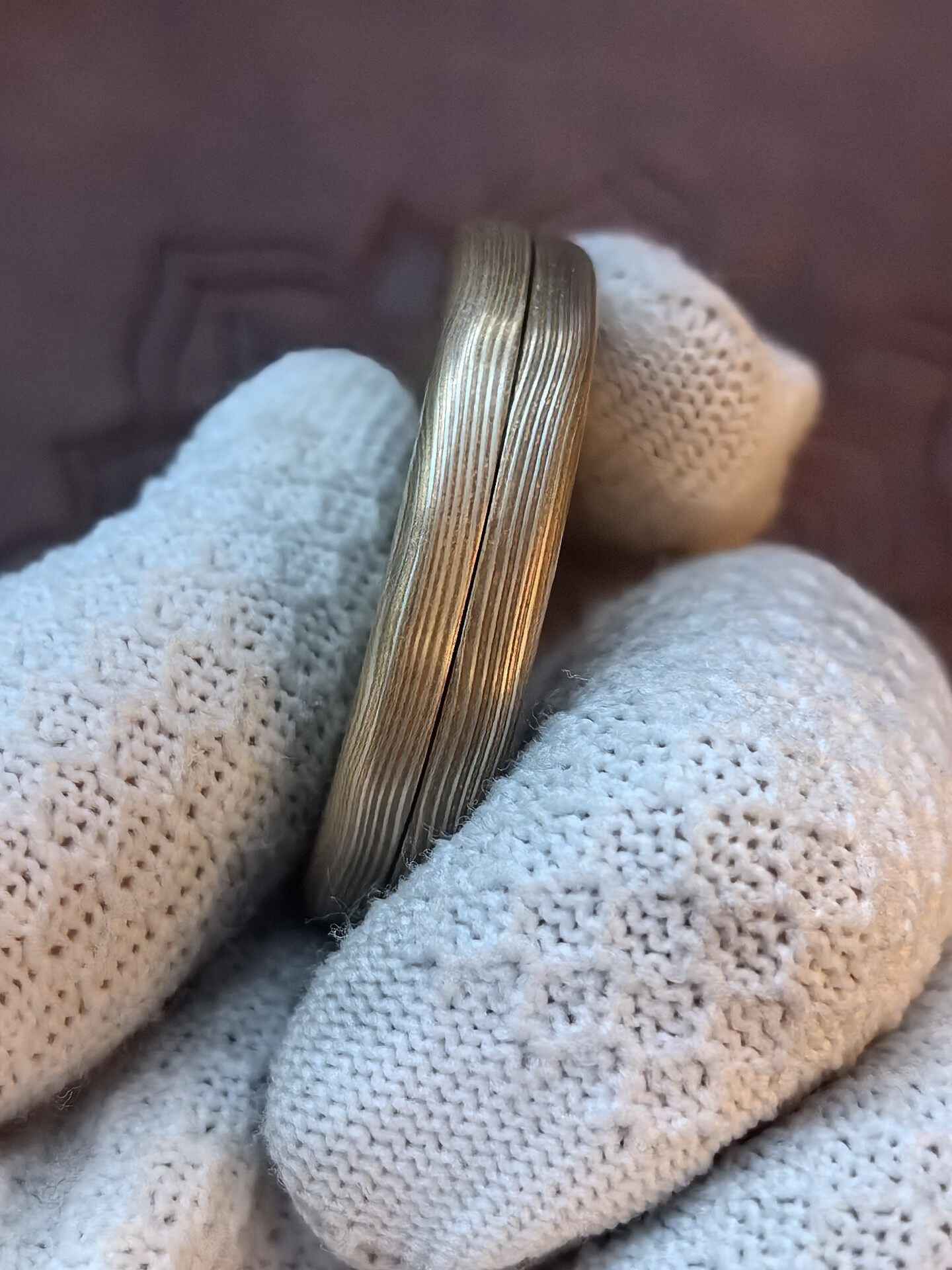 Milk Cap Mini Mokume