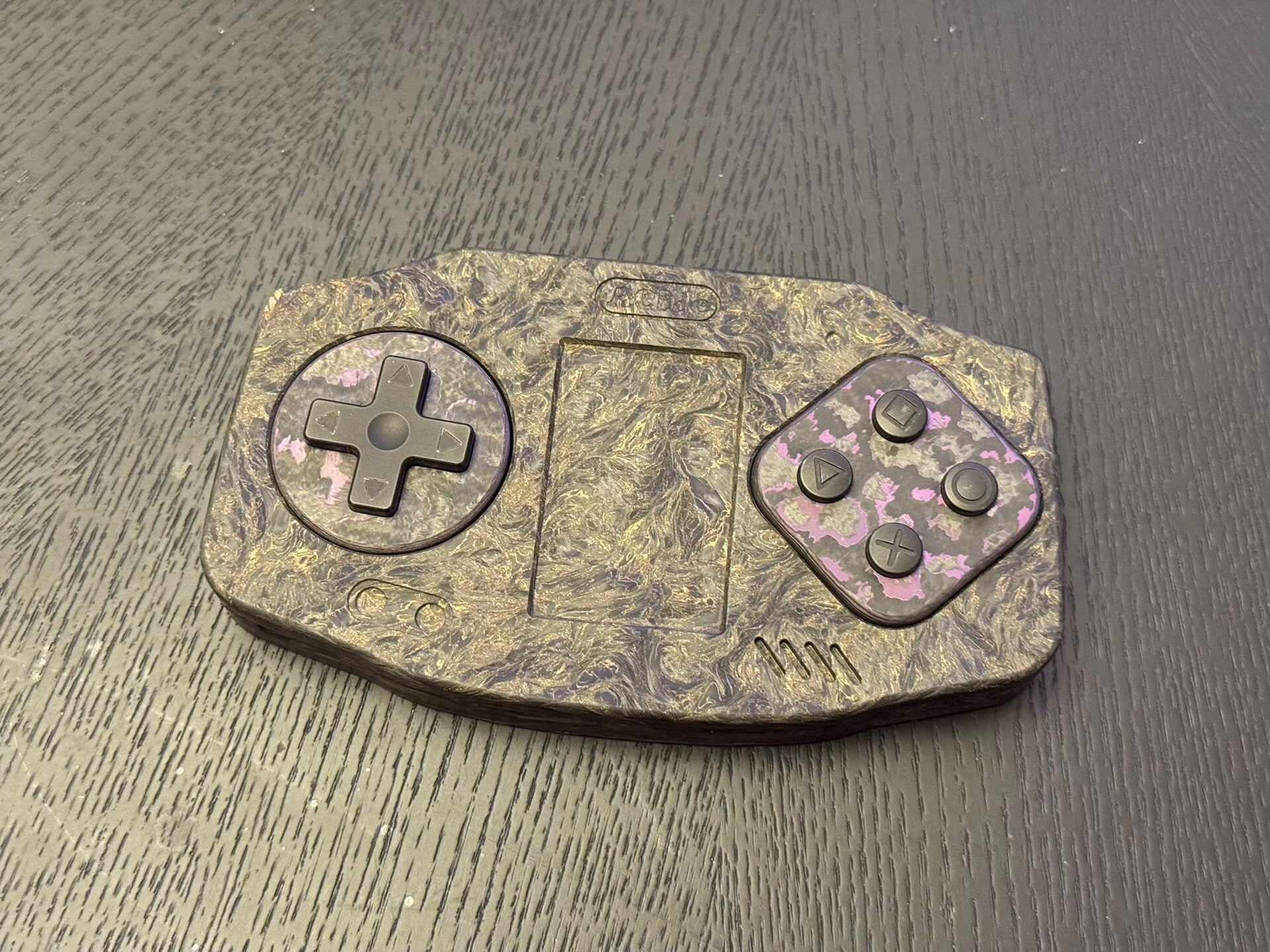 Gamer Carbon Damascus