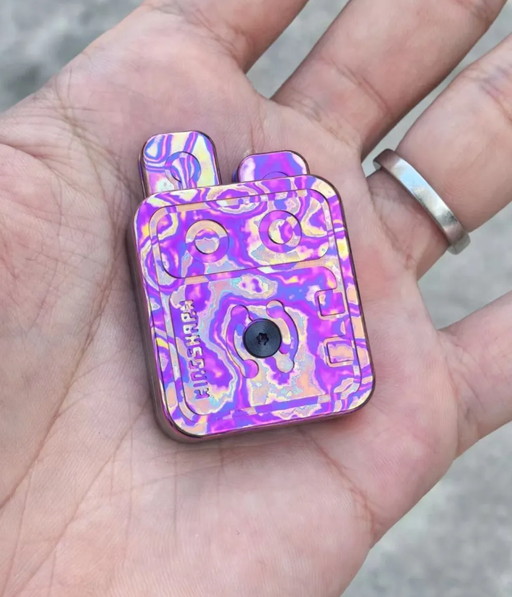 RABBOT Fidget Slider – CNC EDC Toy for Focus & Stress Relief