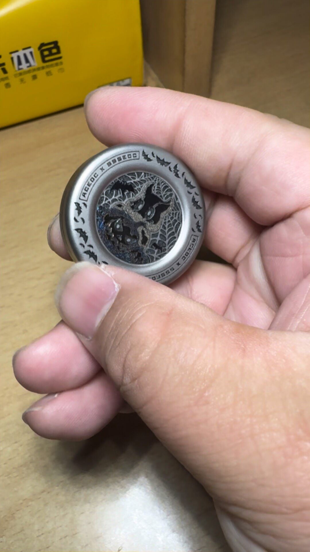 Mecha Milk Cap 3 Fire Peng Titanium Limited Edition