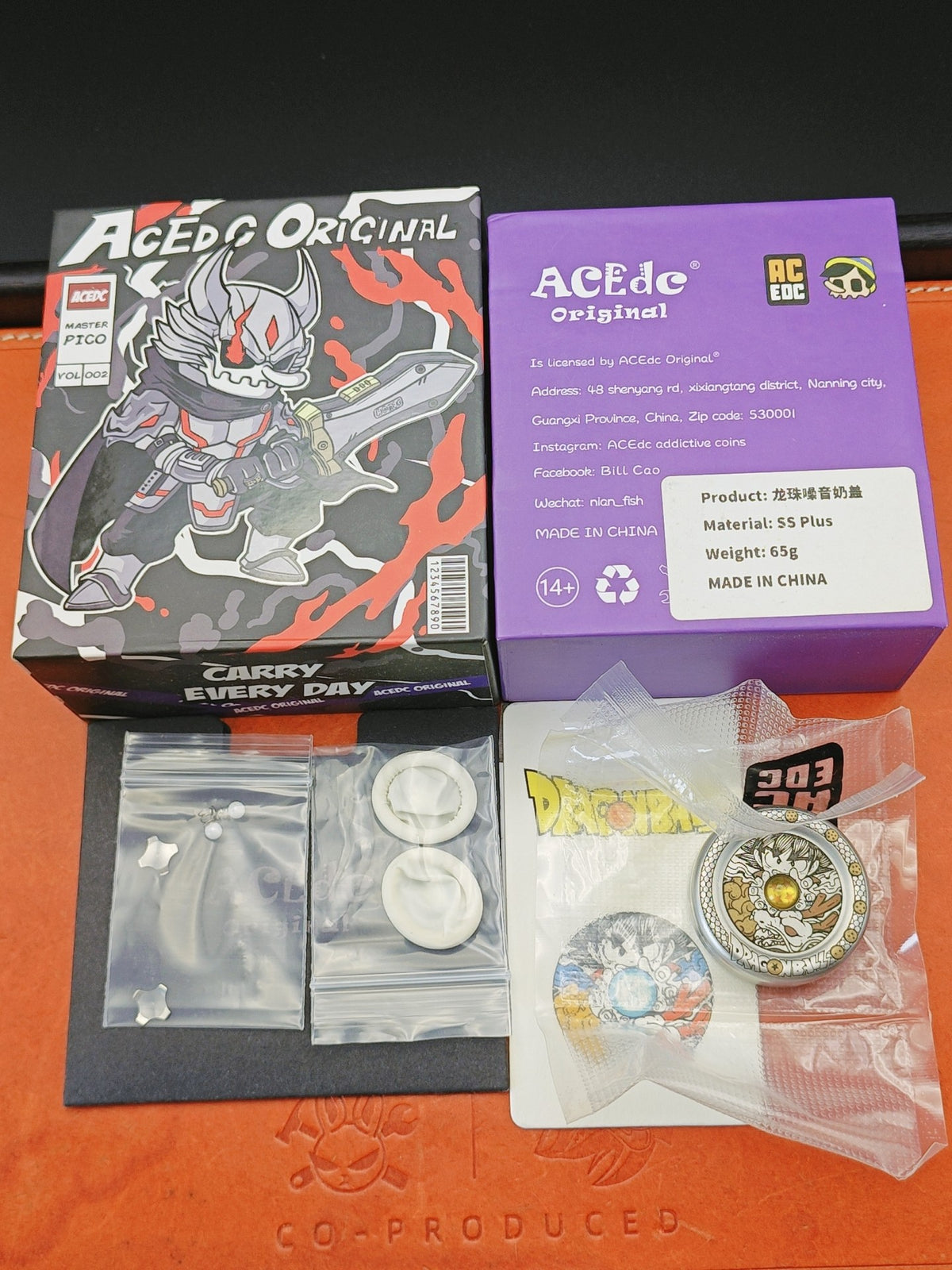 Milk Cap Dragon ball Stainless Steel