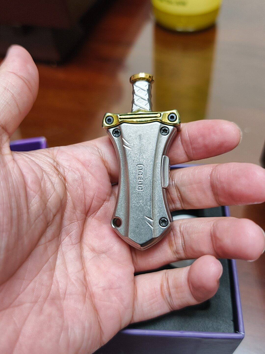 Master Sword Titanium Crystallized Titanium