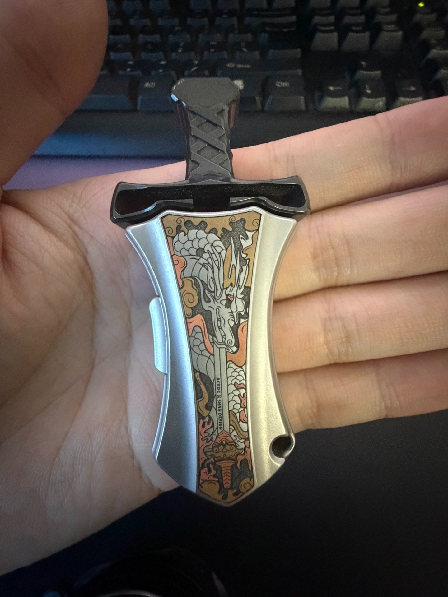 Master Sword Final Slash Stainless Steel Zirconium Limited Edition