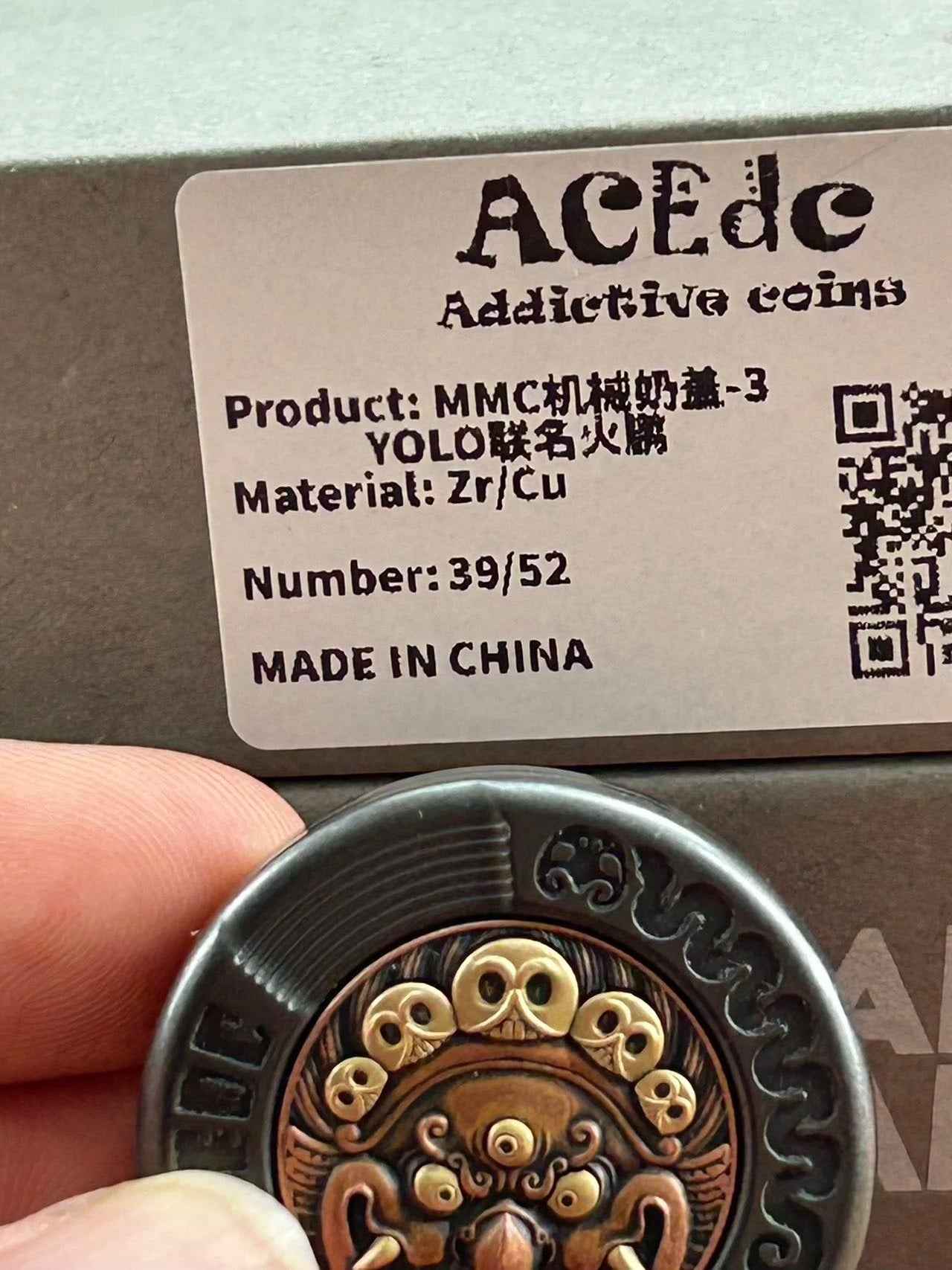 Mecha Milk Cap 3 Fire Peng Zirconium