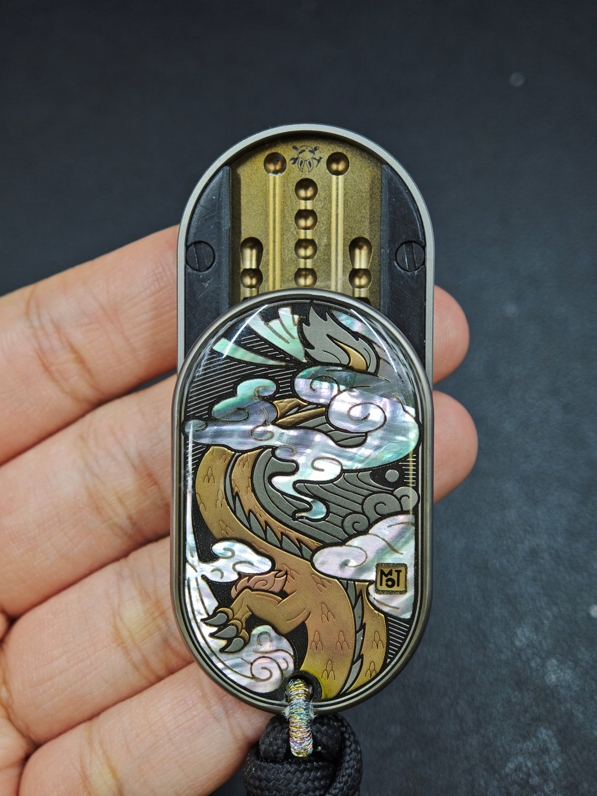 Couture Dragon Rhythm Titanium Resin-Sealed