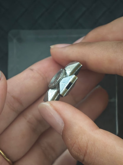 Malta Cross Damasteel